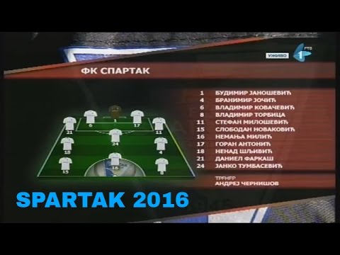 Vojvodina - SPARTAK (0-1) 1-1