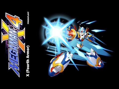 Mega Man X 4 (1997) - X Fourth Armor (Full Game with Cutscene)