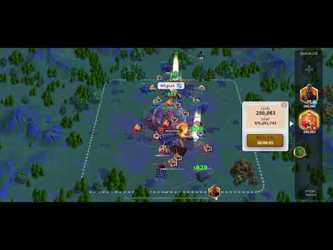 Rise of Kingdoms- KvK season 4 (light vs darkness).Ancient ruins open field fights