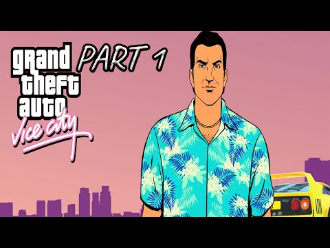 GRAND THEFT AUTO VICE CITY PS5 Walkthrough Gameplay Part 1 - INTRO (GTA Definitive Remastered)
