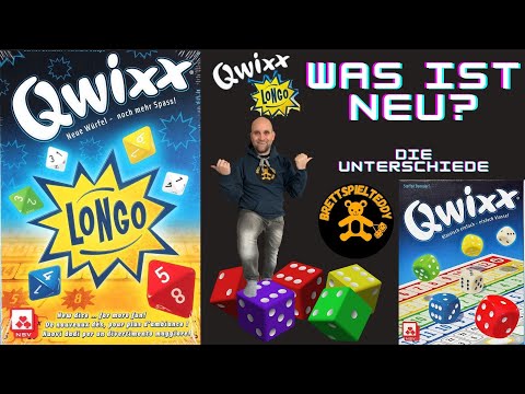 Qwixx Longo - Spiel - Was ist neu ? Was sind die Unterschiede? Brettspiel Teddy 🐻