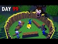 Herobrine Built The SAFEST BASE In 99 Nights In The Forest Minecraft Animation