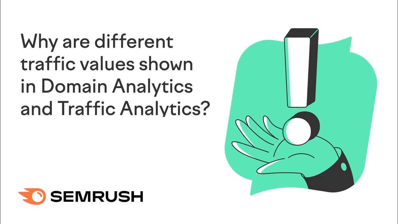 Why are different traffic values shown in Domain Analytics and Traffic Analytics? image 1