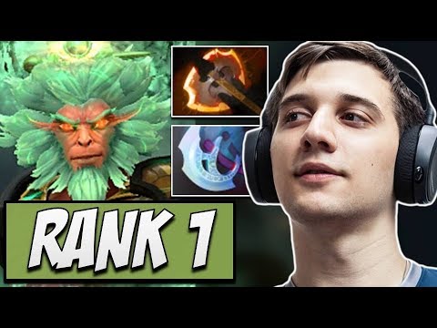 EG.Arteezy Monkey King - Rank 1 Divine | Dota Gameplay