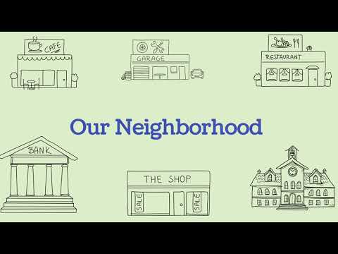 Our Neighborhood | Animation video | Places Around Us | Think Better Education |