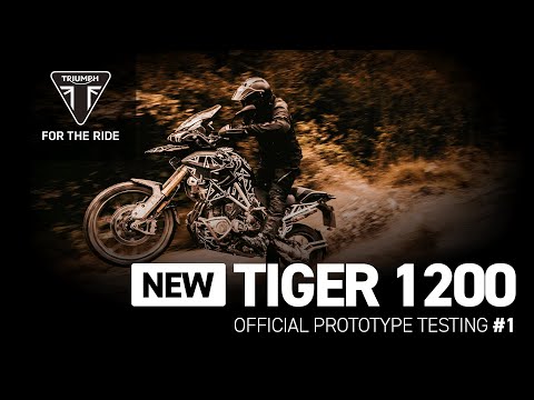 New Tiger 1200 – Official Prototype Testing #1