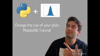 How to change the plot size in MatPlotLib