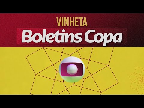 Vinheta dos boletins da Copa do Mundo 2022 na Globo