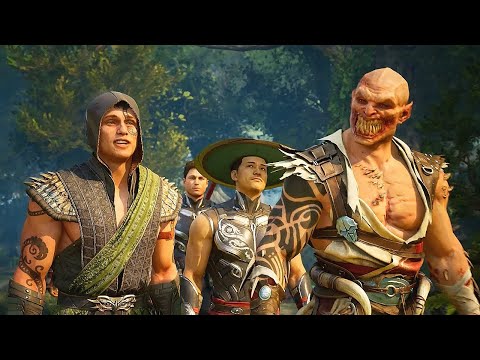 Reptile Is Reborn Full Scene - MK1 (ULTRA 4K 60FPS)