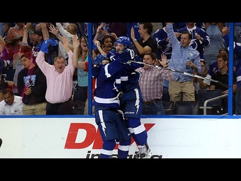 Kucherov snipes the OT winner by Lundqvist