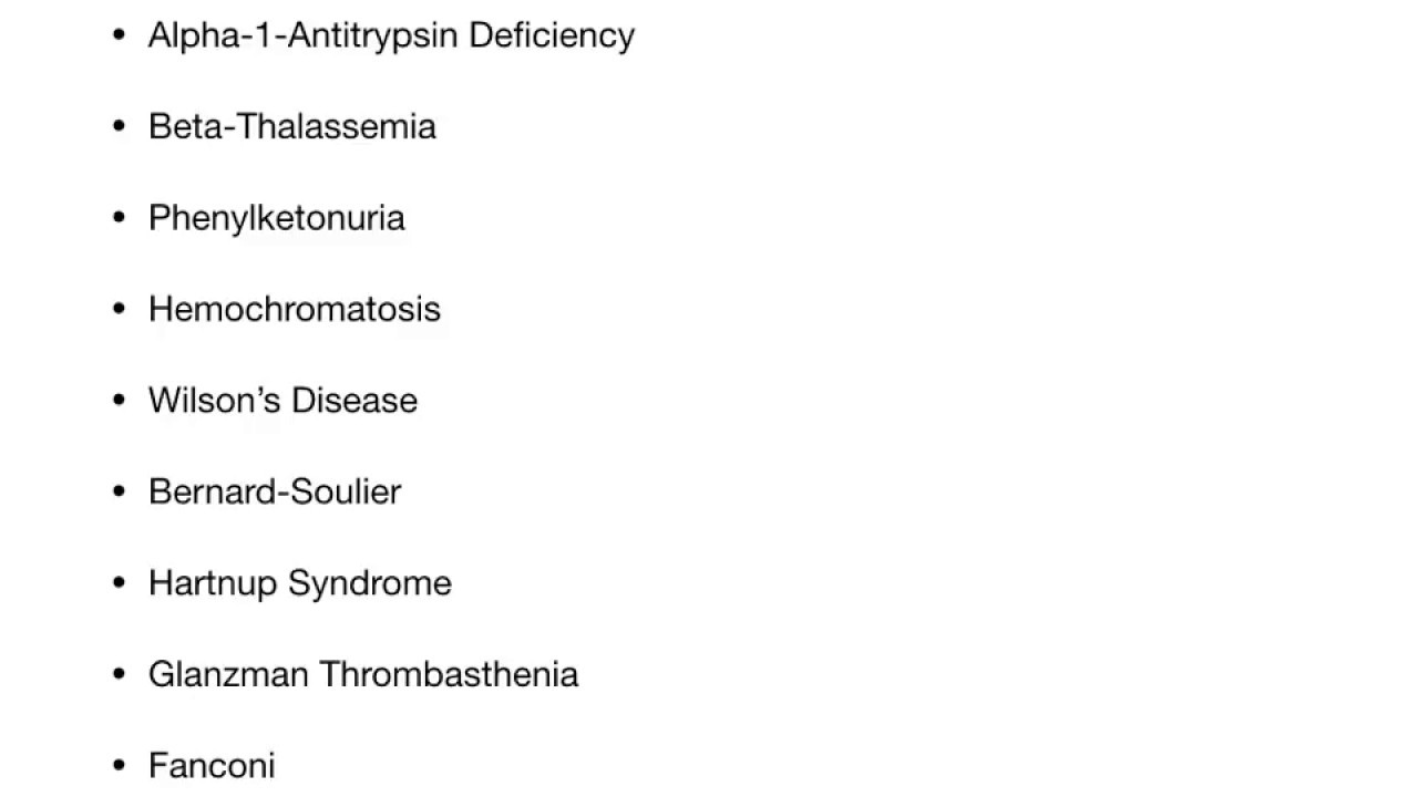 Autosomal Recessive Disease Song
