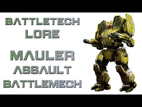 Battletech Lore - Mauler Assault Battlemech