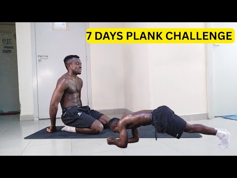 7 DAYS PLANK Challenge to Burn Belly Fat 🔥