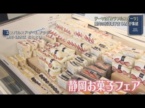 YouTube Video 「静岡お菓子フェア」が静岡市清水区のエスパルスドリームプラザで開催中　今年のテーマは「カラフルスイーツ」