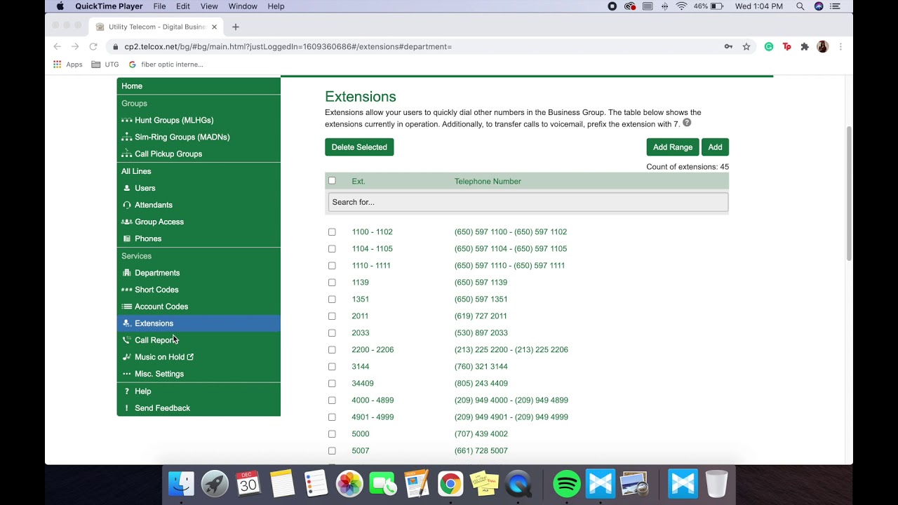 CommPortal Admin: Services Tutorial