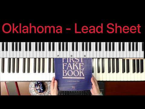 How to Play Piano from a Fake Book | Oklahoma by Rodgers & Hammerstein - Your First Fake Book