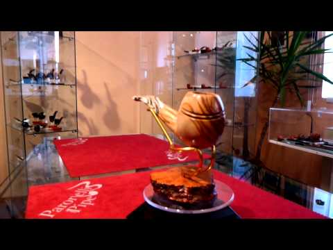 Pipa olivastro half bent fatta a mano - www.paronellipipe.it