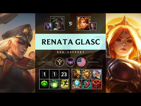 Renata Glasc Support vs Leona - NA Master Patch 25.S1.3