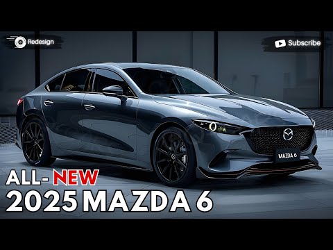 2025 MAZDA 6 EV Unveiled - Step Into A New Future !!