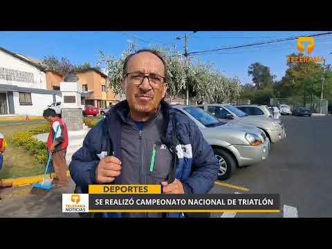 Se realizó campeonato nacional de triatlón