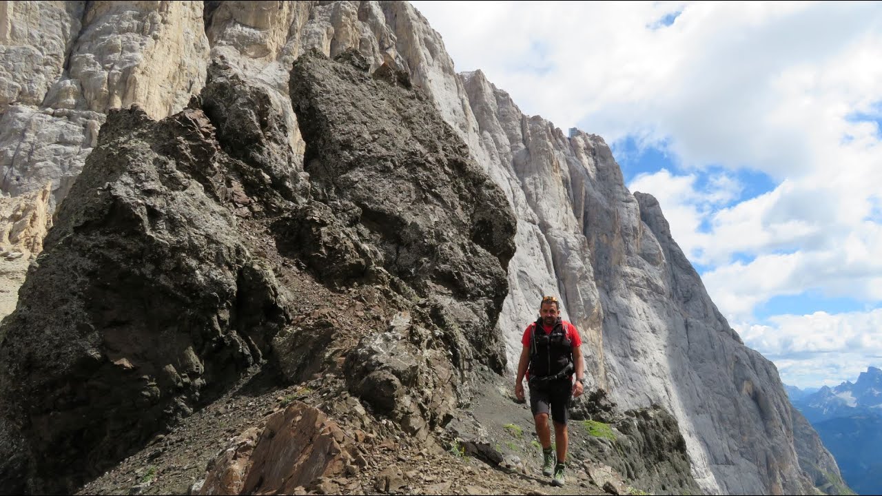 Forcella Ombretta da malga Ciapela