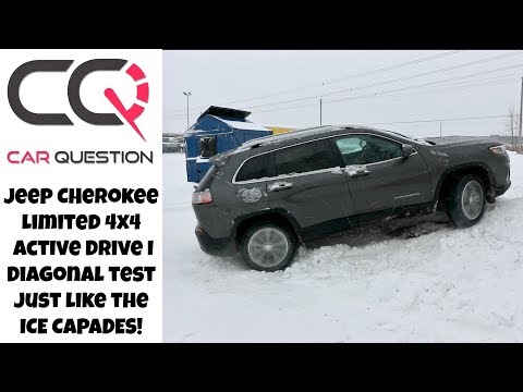 Jeep Cherokee Diagonal 4x4 Test on ICE | Ice Capades Time!