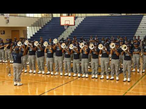 Baritone Section Fanfares | A Day With the Boom | Jackson State University SBOTS | 1/16/2023