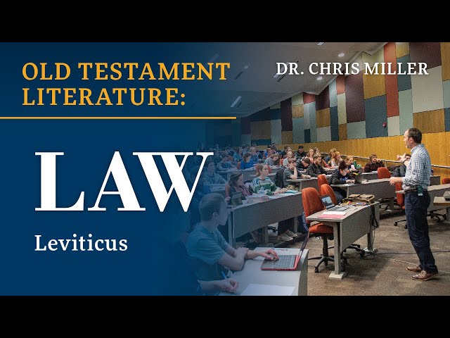 Thumbnail for video titled: Old Testament | Law