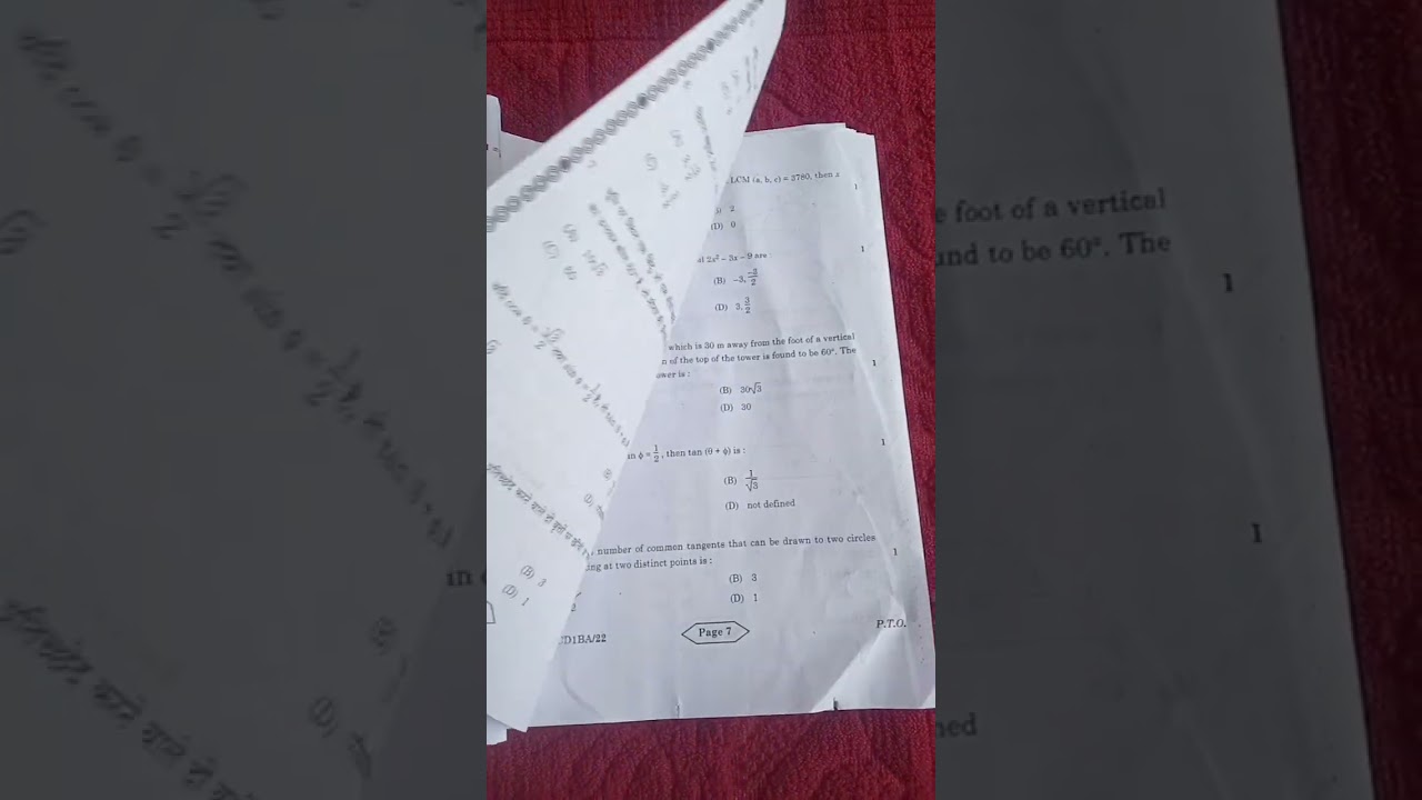 # maths paper solution 2024 # class 10 # board paper 2024 # maths # cbse # boardexam # cbseboard