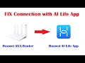 FIX Huawei Router Not Connecting to AI Life App
