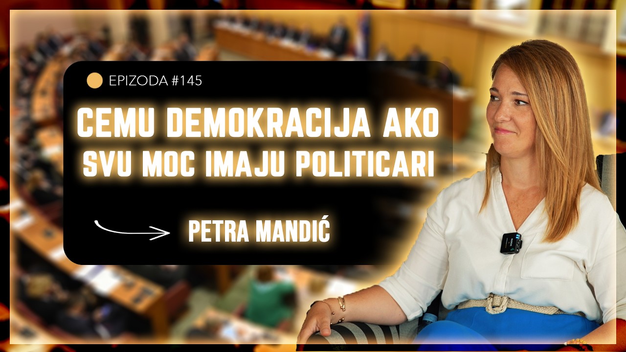 PETRA MANDIĆ- Vladajući u EU I RH misle da su Bogom dani -PODCAST ČUŠPAJZ #145 #hrvatska #europe