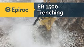 Epiroc ER1500X drum cutter