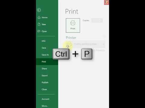 Repeat header rows at Top in Excel  #Shorts |Subscribe|
