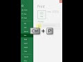 Repeat Header Rows At Top In Excel Shorts Subscribe