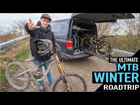 ULTIMATE WINTER ROAD TRIP DAY 1// THE BEST TRAILS AT BIKEPARK WALES!!