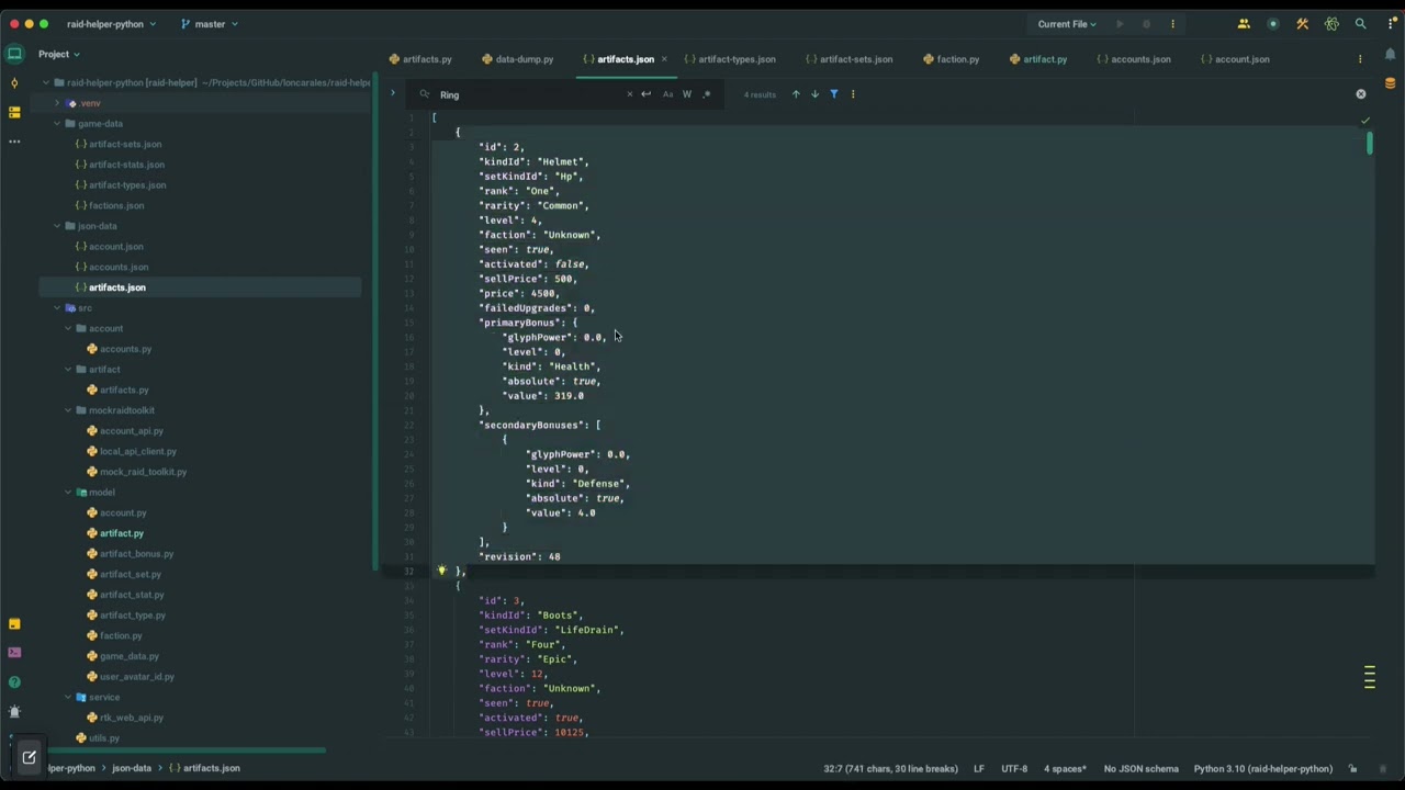 Raid Toolkit Web API CLI made with Python