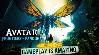 [4K HDR] Avatar: Frontiers of Pandora - Gameplay LOOKS GORGEOUS // Official trailer 60FPS