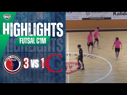 Futsal C1M - Sestu Sardinia Futsal-Città di Cagliari 3-1 (Highlights)