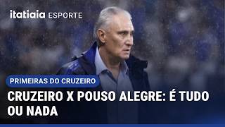 CRUZEIRO ENCERRA PREPARAÇÃO PARA "FINAL" CONTRA O POUSO ALEGRE SOB FORTE PRESSÃO INTERNA