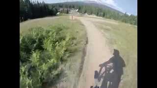 Riding the Gnar-Gnar Trail at Skibowl