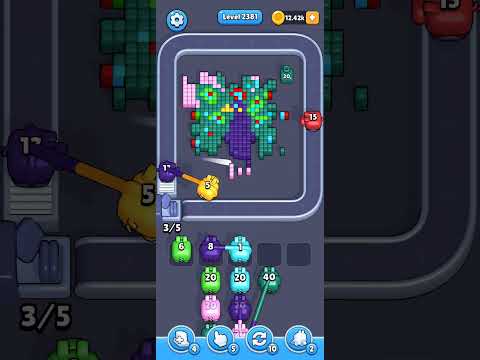 Pixel Flow Level 2381 Walkthrough