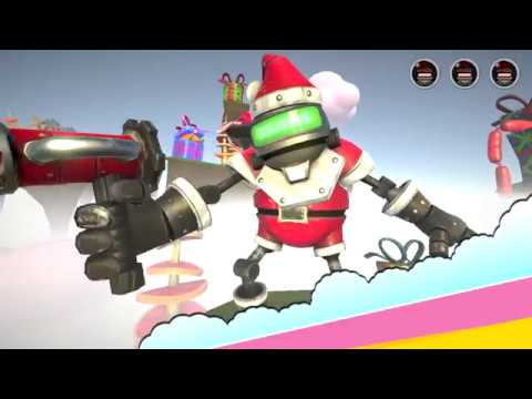Runner3 (PC/Switch) - Sausage Santa Boss Gameplay