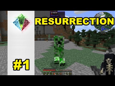 ♦Minecraft FTB Resurrection - GREG TECH - #1 ( 1.7.10 Modded PC Survival)
