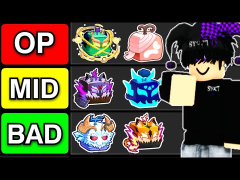 I Ranked Every NEW Fruit in Blox Fruits Update 28!