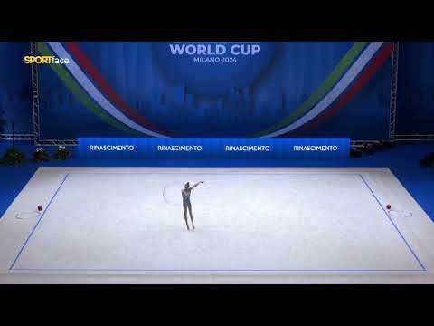 MUNITS Daniela (ISR) HOOP AA 32,7 - WC Milan 2024
