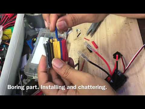 Goolrc 60A ESC installation and test