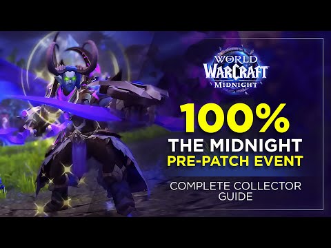 How to 100% the Midnight Pre-Patch Event | Complete Collector Guide