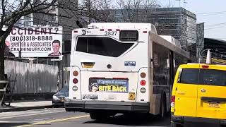 2008 Orion VII Hawker XT Next Gen 3827 Q6 to Jamaica-165th Street along Sutphin Blvd