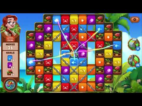 Lost Island Blast Adventure Level 2196 NO BOOSTERS - A S GAMING ✔️