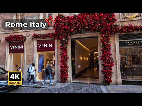 1 December 2025 – Rome Italy 🇮🇹🎄| THIS is ROME RIGHT NOW | 4K HDR Walk